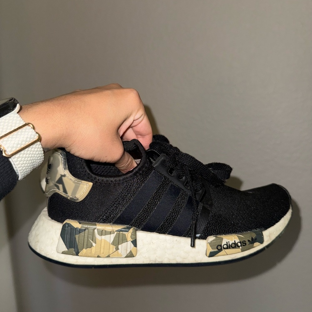 Adidas Black Camo Sneakers